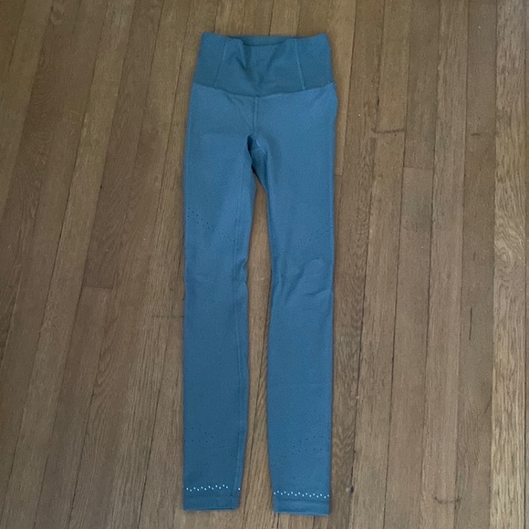 lululemon athletica Pants - LULULEMON LEGGINGS GRAY SLATE SIZE 4